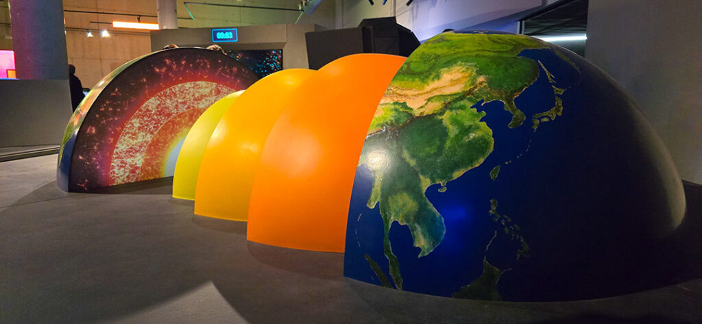 La terre dans l'Espai Cràter de Olot en Garrotxa