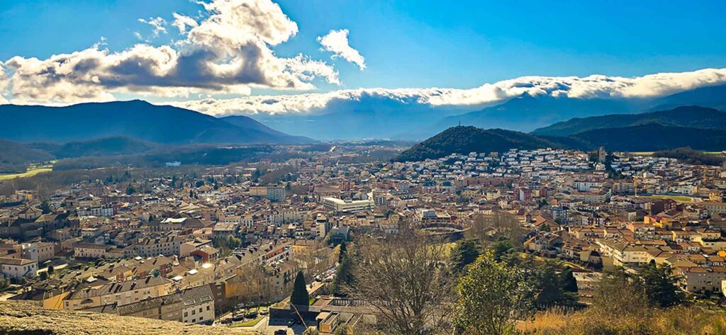 La Garrotxa Volcans et montagnes